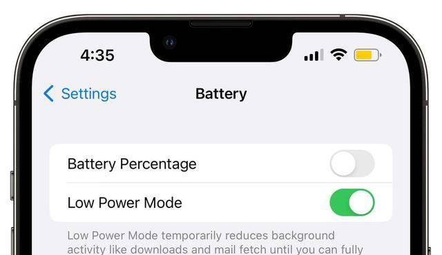 华为手机下电池电量
:苹果iOS16Beta6低电量模式下新增关闭电池百分比选项-第3张图片-太平洋在线下载